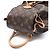 Louis Vuitton Monogram Montsouris Rucksack PM Braun - Ansicht 5