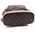 Louis Vuitton Monogram Montsouris Rucksack PM Braun - Ansicht 6
