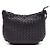 Borsa a tracolla Bottega Veneta in mesh nera Nero