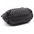 Borsa a tracolla Bottega Veneta in mesh nera Nero - vista 7