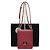 Le Boy Chanel Bolsa de ombro retangular Boy North South em couro rosa com corrente e chevron