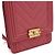 Le Boy Chanel Bolsa de ombro retangular Boy North South em couro rosa com corrente e chevron - Ansicht 10