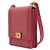 Le Boy Chanel Bolsa de ombro retangular Boy North South em couro rosa com corrente e chevron - Ansicht 3