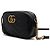 Marmont Gucci Pequena mala de ombro e crossbody matelassé com corrente - vista 2