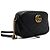 Marmont Gucci Pequena mala de ombro e crossbody matelassé com corrente - vista 3
