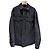 Louis Vuitton Giacca-camicia da lavoro in denim monogram nero