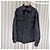 Louis Vuitton Giacca-camicia da lavoro in denim monogram nero - vista 2