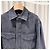 Louis Vuitton Giacca-camicia da lavoro in denim monogram nero - vista 4