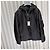 Prada Triangle Logo Nylon Bomber Jacket Black - view 3