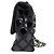 Chanel Borsa a tracolla matelassé CC in vernice nera Nero - vista 2