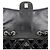 Chanel Borsa a tracolla matelassé CC in vernice nera Nero - vista 8