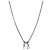 Dior Collana CD Ribbon in Zirconia Argentata