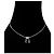 Dior Collana CD Ribbon in Zirconia Argentata - vista 5