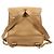 Chanel Triple CC Rucksack in beigem Kaviar-Leder Braun - Ansicht 3