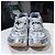 Bottega Veneta Sneakers Orbit Silver White Bianco - vista 2