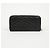 Saint Laurent Portafoglio Zip Monogram Matelassé da Donna Nero - vista 3