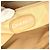 Chanel Vintage CC Logo Tote aus Leder Small Beige - Ansicht 4