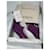 Sapatos de salto Bottega Veneta em pele roxa com efeito crocodilo 38 Roxo  - vista 13