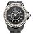 Orologio da uomo Chanel J12 Diamond H2571 Quadrante Nero