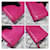 Carteira Continental com aba Bottega Veneta em nappa intrecciato, rosa  - vista 11