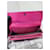 Carteira Continental com aba Bottega Veneta em nappa intrecciato, rosa  - vista 12