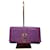 Sac pochette YVES SAINT LAURENT Ligne Y en cuir de veau Violet  - vue 1