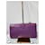Sac pochette YVES SAINT LAURENT Ligne Y en cuir de veau Violet  - vue 3