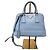 Borsa Promenade Tote Small in pelle Saffiano Lux PRADA Blu Blu chiaro