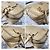 Borsa a tracolla Amazona 36 in pelle di capra metallizzata LOEWE Gold D'oro - vista 11