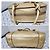 Borsa a tracolla Amazona 36 in pelle di capra metallizzata LOEWE Gold D'oro - vista 6