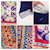 Yves Saint Laurent YSL foulard vintage années 70 Multicolore  - vue 7