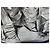 Borsa Bowling CHANEL Ultra Stitch in pelle blu navy - vista 15