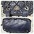 Borsa Bowling CHANEL Ultra Stitch in pelle blu navy - vista 4