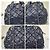 Borsa Bowling CHANEL Ultra Stitch in pelle blu navy - vista 6