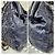 Borsa Bowling CHANEL Ultra Stitch in pelle blu navy - vista 8