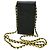 Portacellulare Chanel Vintage CC Caviar Nero - vista 2