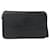 Céline Celine Zip Clutch aus Leder Oversized Schwarz - Ansicht 2
