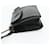 Céline Celine Zip Clutch aus Leder Oversized Schwarz - Ansicht 3