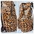 MCM Leopard Print Leather Backpack Brown/Black - view 9