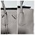 Prada Borsa Twin Tote in pelle Saffiano grigia Grigio - vista 10