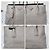 Prada Borsa Twin Tote in pelle Saffiano grigia Grigio - vista 8