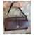 Christian Dior Bolso de Hombro de Cuero Marrón Castaño  - vista 9