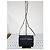Borsa a tracolla Fendi Zucchino FF Nera Nero - vista 3