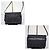 Borsa a tracolla Fendi Zucchino FF Nera Nero - vista 9
