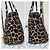 Fendi Borsa Tote in Tela Stampa Leopardata Marrone Nero Stampa leopardo - vista 7
