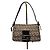 FENDI Zucchino Vitello Mini Mama Baguette Beige/Brown Marrone