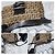FENDI Zucchino Vitello Mini Mama Baguette Beige/Brown Marrone - vista 8