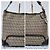Borsa a Tracolla Fendi Zucchino FF Marrone/Beige - vista 8