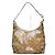 Salvatore Ferragamo Gancini PVC Leather Marrone