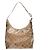 Salvatore Ferragamo Gancini PVC Leather Marrone - vista 2